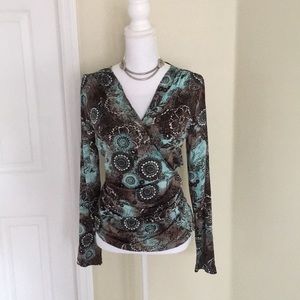 Karen Kane Crossbody Top